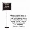 Directory and Pedestal Directory and Pedestal